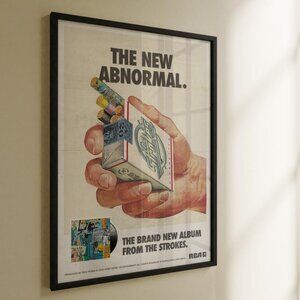 The Strokes The New Abnormal poster Indie music wall art